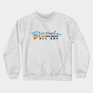 Misconception of Being a Game Dev #2 Crewneck Sweatshirt